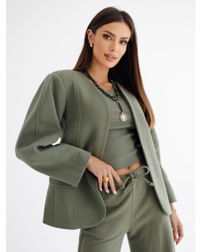 Marynarka typu Blazer By o la la...! matcha