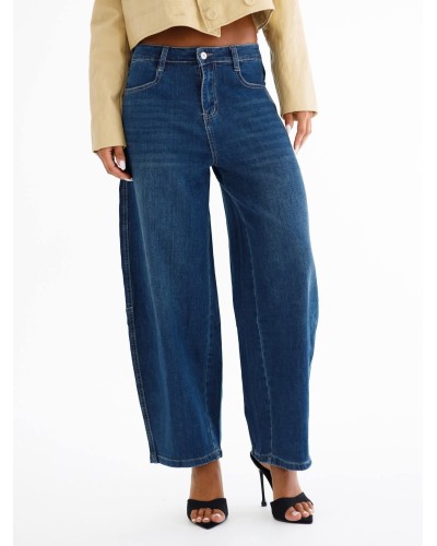 Spodnie jeansowe banany gładkie By o la la...!