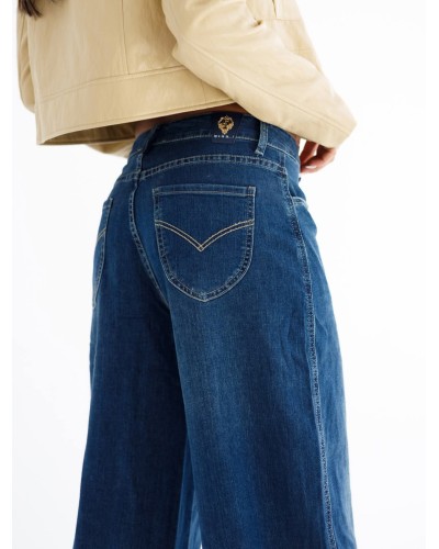 Spodnie jeansowe banany gładkie By o la la...!