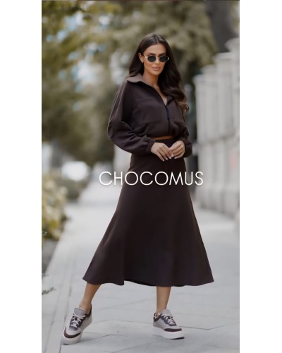 Spódnica dresowa By o la la...! Chocomuss