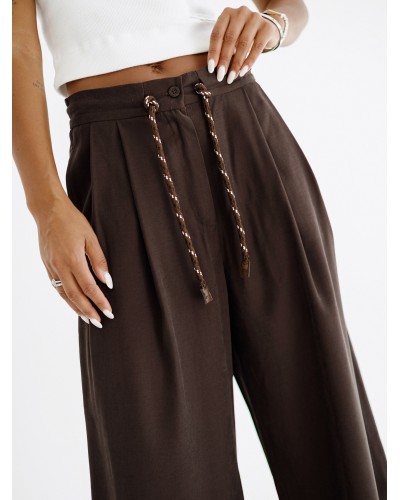 Spodnie szwedy z troczkami By o la la...! chocomuss