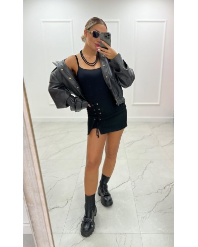 Spódnica pleciona La Milla czarna