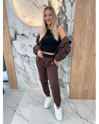 Spodnie dresowe serduszka By o la la...! chocomus