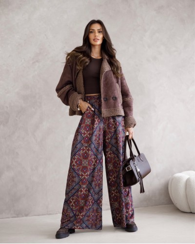 Spodnie materiałowe we wzory By o la la...!