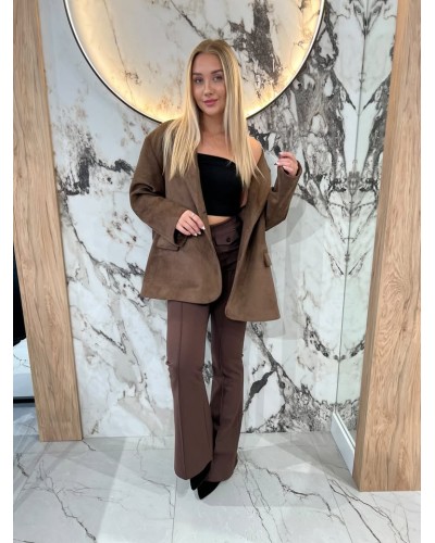 Marynarka welurowa By o la la...! chocomus