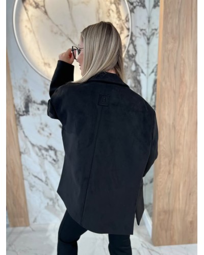 Marynarka welurowa By o la la...! czarna
