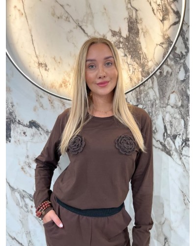 Bluzka z różami By o la la...! chocomus