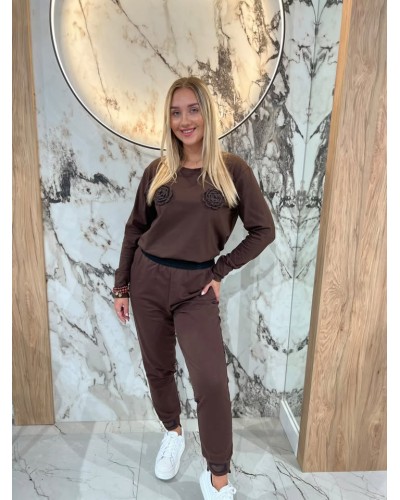 Bluzka z różami By o la la...! chocomus