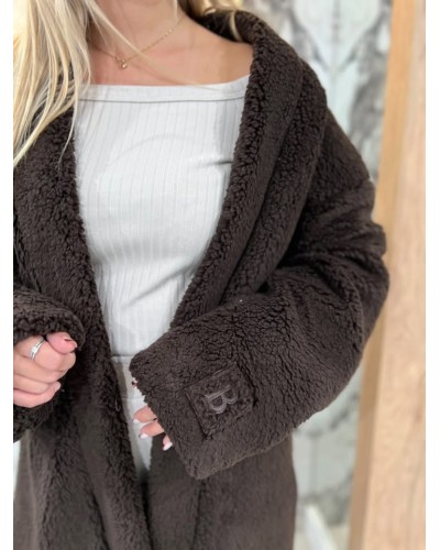 Płaszcz teddy By o la la...! chocomus