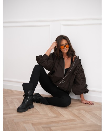 Kurtka bomberka z kwiatami 3D By o la la...! chcocmus