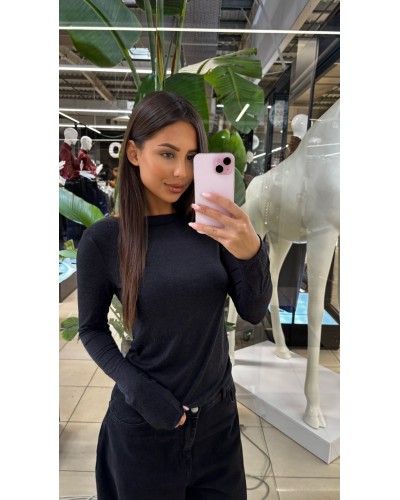 Basic melanż  EMO czarny