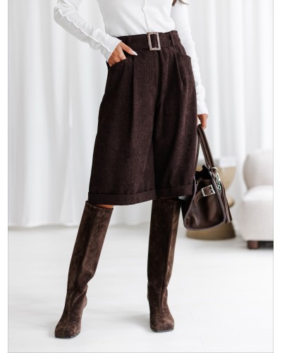 Spodnie bermudy przed kolano By o la la...! chocomus