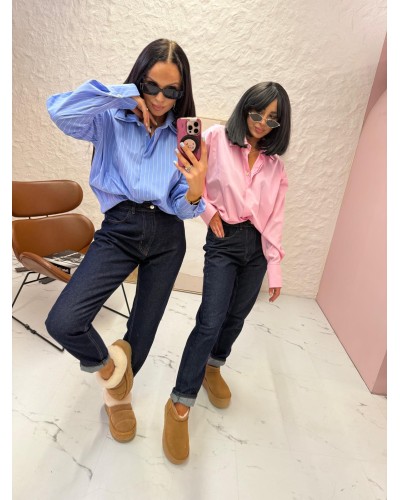 Jeansy skinny La Milla ciemny jeans