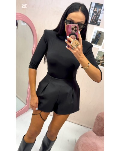 Spodenki materiałowe La Milla czarne