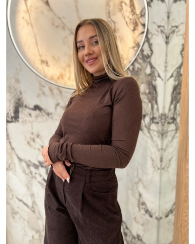 Golf melanż  EMO czekoladowy