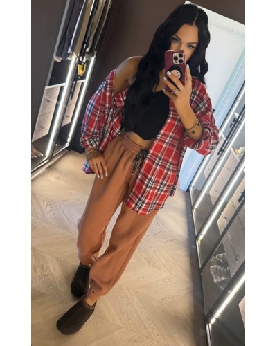 Spodnie dresowe ocieplane La Milla mocca