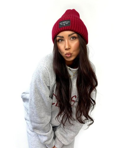 Czapka La Milla bordowa