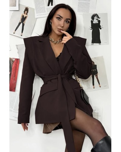 Marynarka wigilia La Milla czekoladowa