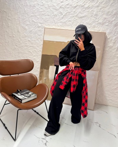 Komplet dresowy La Milla czarny