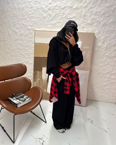 Komplet dresowy La Milla czarny