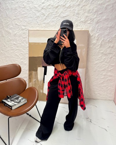 Komplet dresowy La Milla czarny