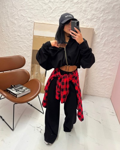 Komplet dresowy La Milla czarny