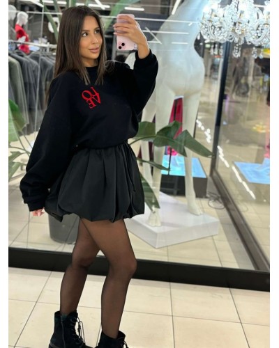 Bluza LOVE EMO czarna