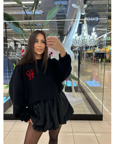 Bluza LOVE EMO czarna