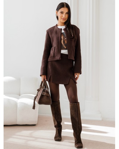 Komplet spódniczka plus marynarka By o la la...! chcocmus