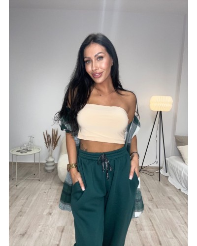 Spodnie dresowe ocieplane La Milla zielone