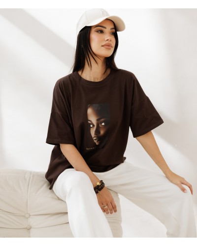 T-shirt twarz By o la la...! chocomus