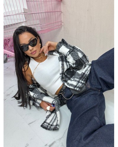 Koszula w kratę baranek La Milla