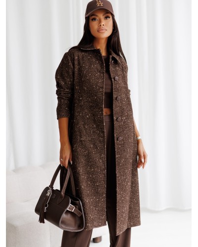 Płaszcz z napisem na plecach By o la la...! chocomnus