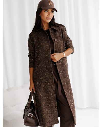 Płaszcz z napisem na plecach By o la la...! chocomnus