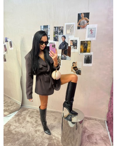 Trencz materiałowy La Milla czekoladowy