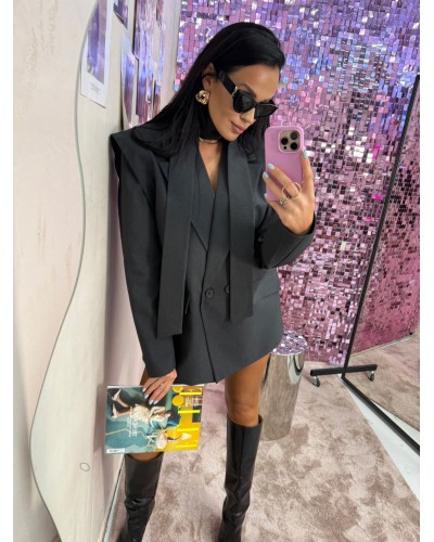 Marynarka wigilia La Milla grafitowa