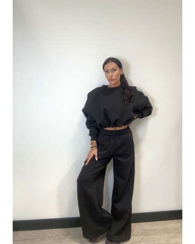 Komplet dresowy La Milla czarny