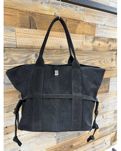 Torebka shopperka By o la la...! czarna