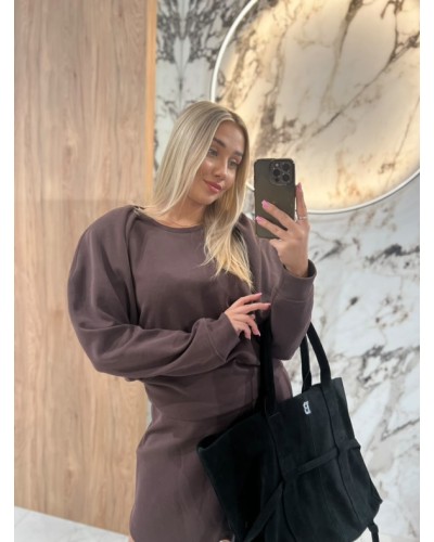 Bluza z bufiastymi ramionami By o la la...! chocomus