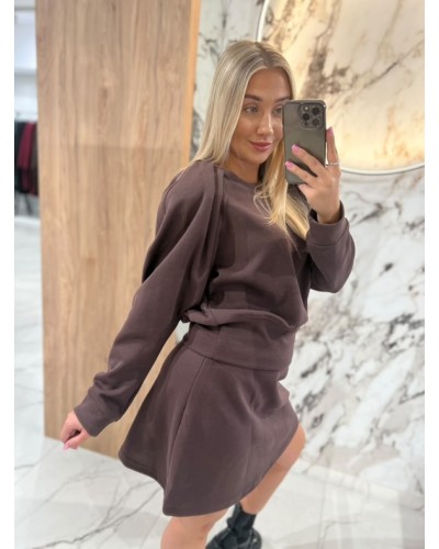 Bluza z bufiastymi ramionami By o la la...! chocomus