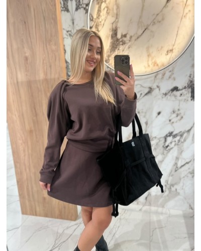 Bluza z bufiastymi ramionami By o la la...! chocomus