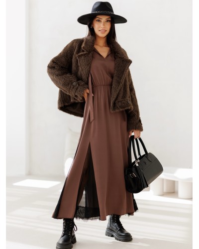 Kurtka futerko By o la la...! chocomus