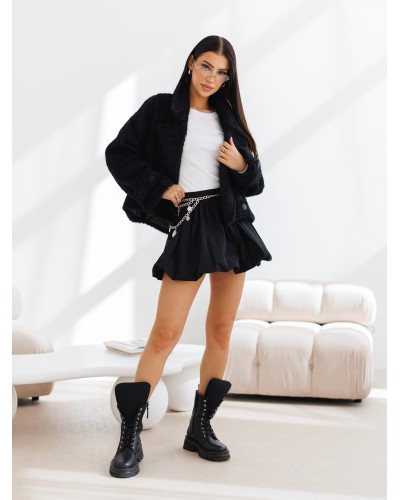 Kurtka futerko By o la la...! czarna