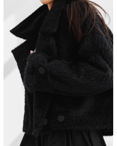 Kurtka futerko By o la la...! czarna