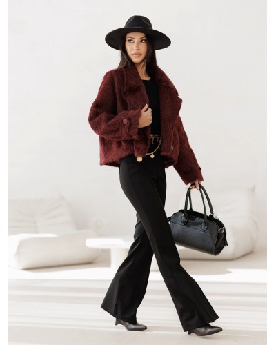 Kurtka futerko By o la la...! MERLOT