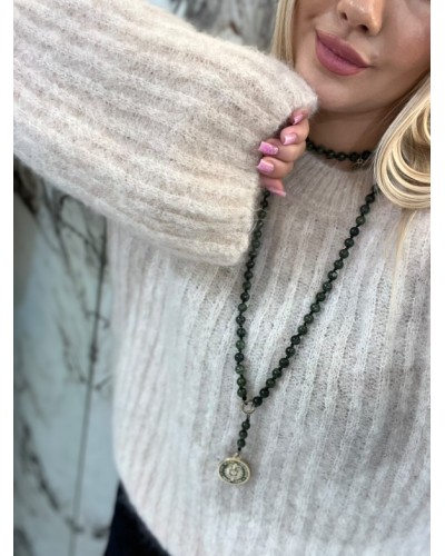 Sweter premium dzwoneczek By o la la...! beżowy