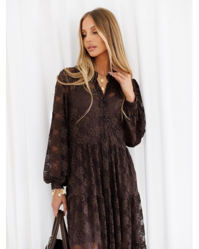Sukienka maxi koronkowa By o la la...! chocomus