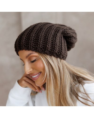 Czapka smerfetka zimowa By o la la...! chocomus