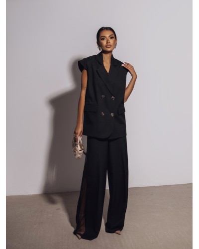 Kamizelka materiałowa La Milla czarna