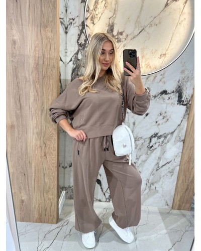 Bluza z haftem By o la la...! stone